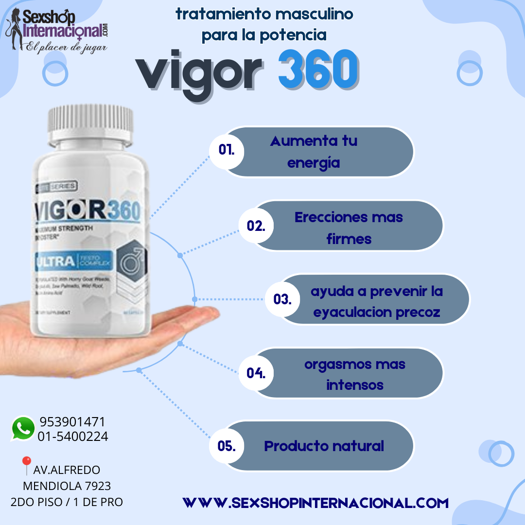 vigor 360 suplemento para la potencia